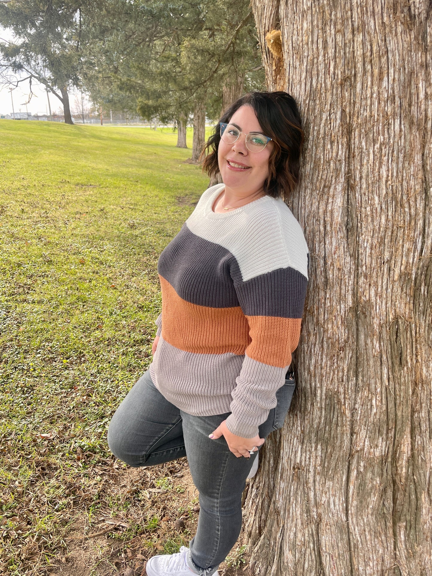 FALL COLOR BLOCK SWEATER | TRAILER