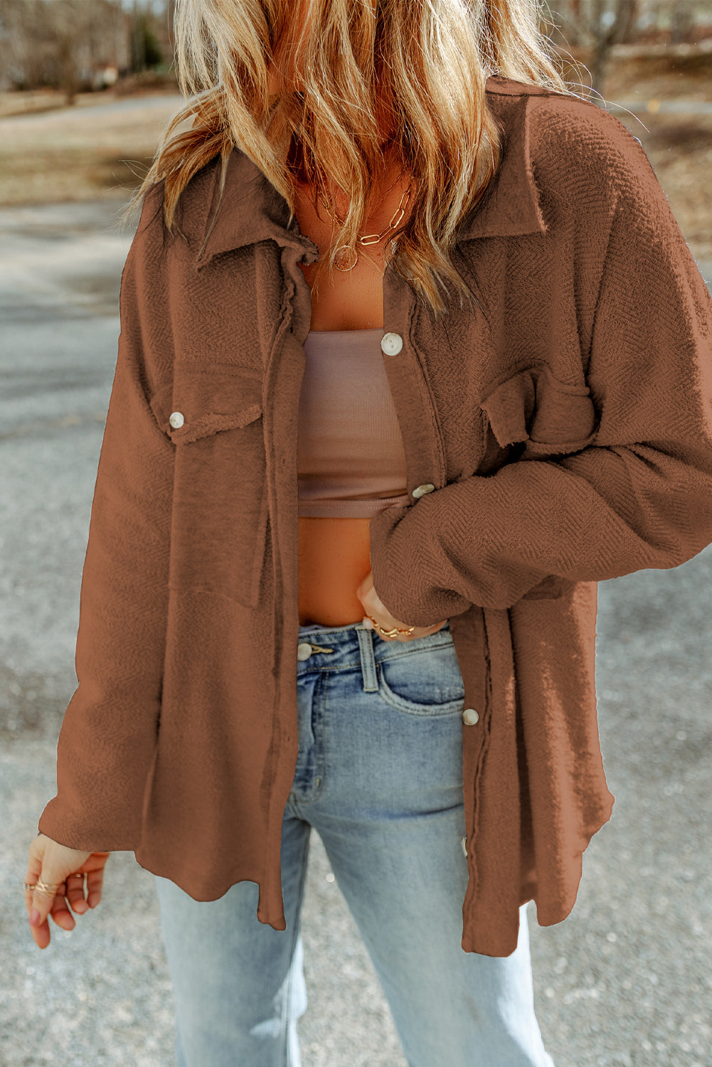 COZY BROWN SHACKET | TRAILER