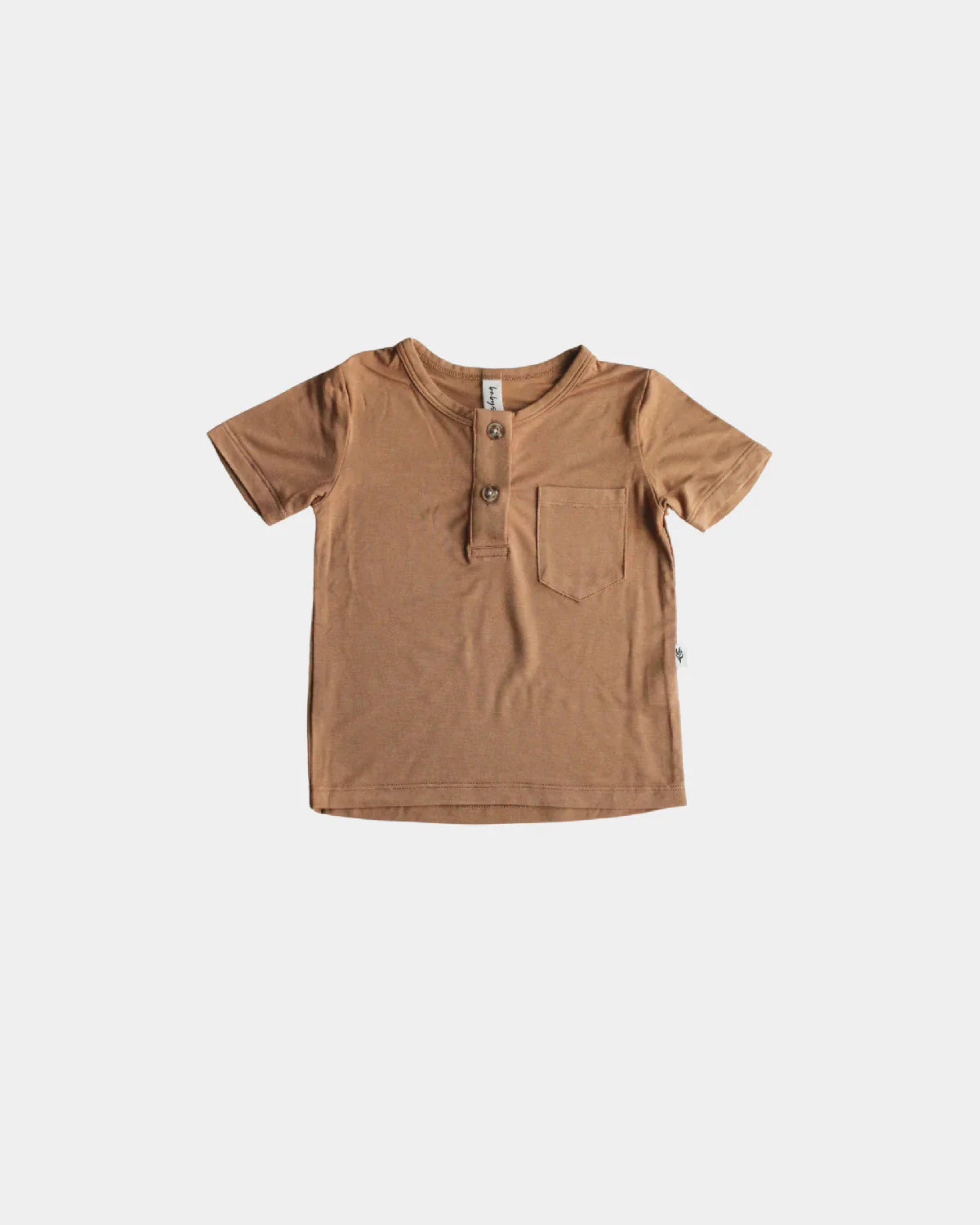 HENLEY POCKET TEE | BUTTERSCOTCH