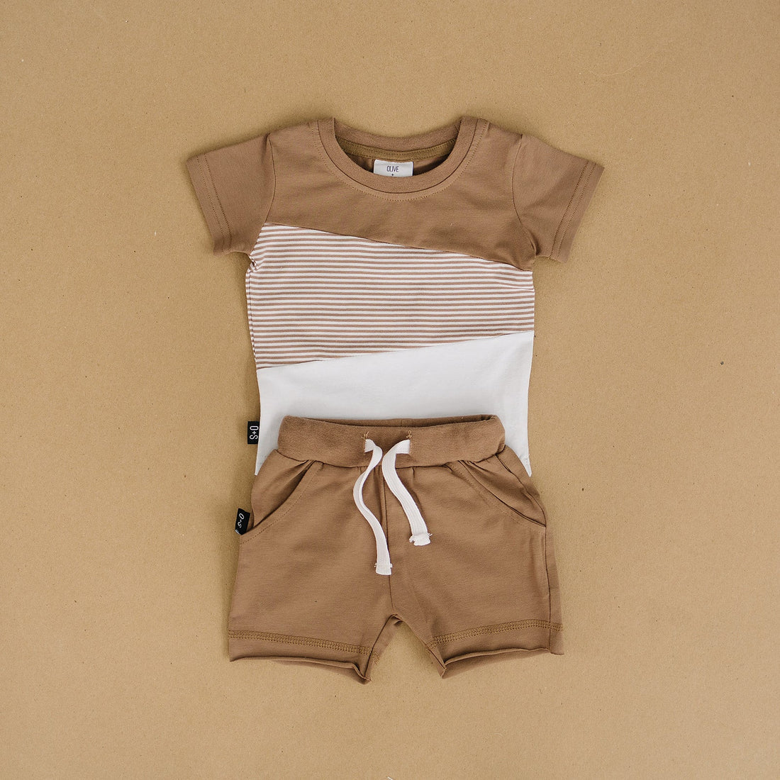 MODERN RAW HEM SHORT SET