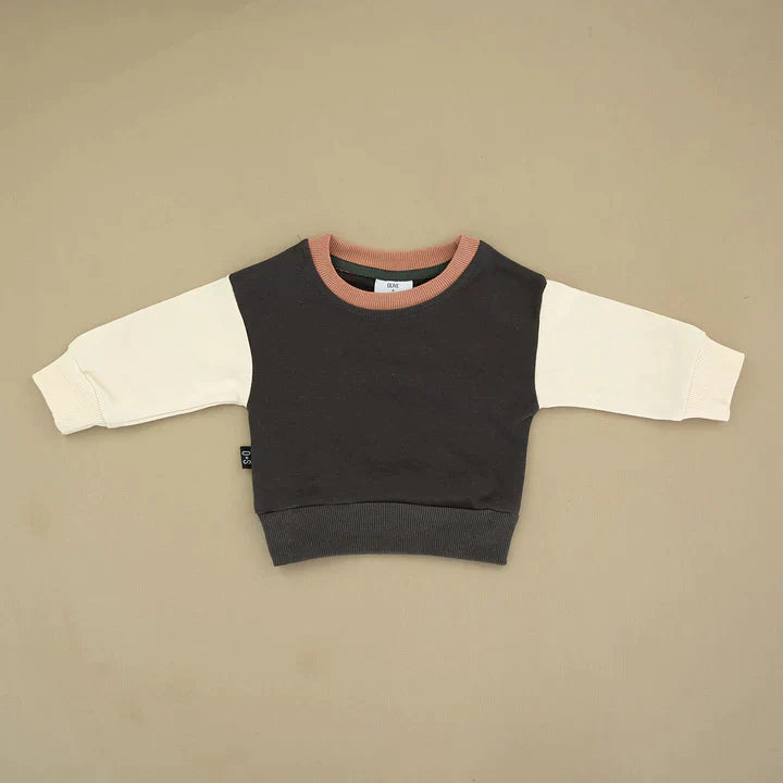 COLORBLOCK CREWNECK SWEATSHIRT